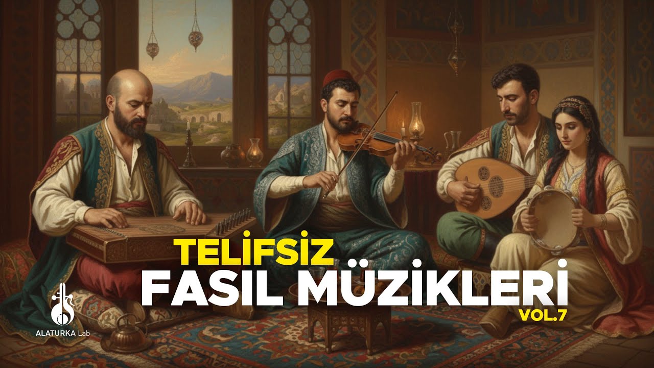 Telifsiz Fasıl Müzikleri Vol.7 | Masayı Donatın, Başlıyoruz | En Dertli Kanun Taksimleri