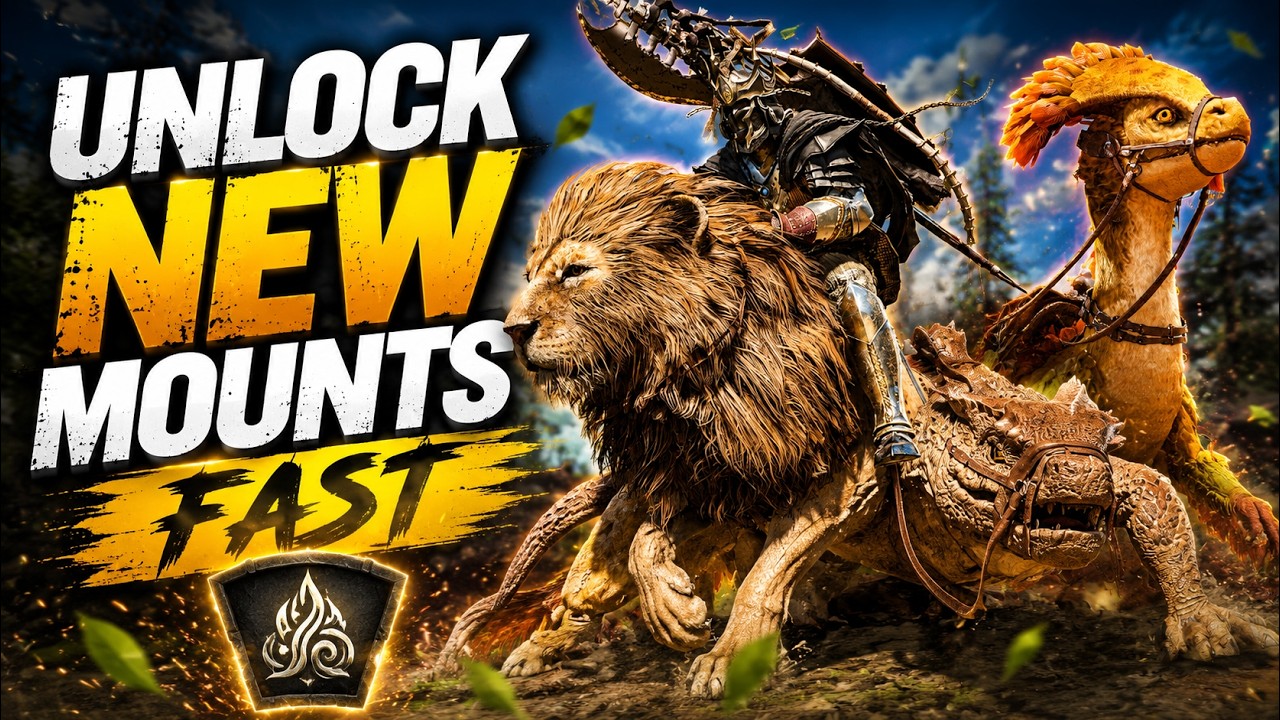 Tame ALL NEW LEGENDARY Mounts In Crimson Desert