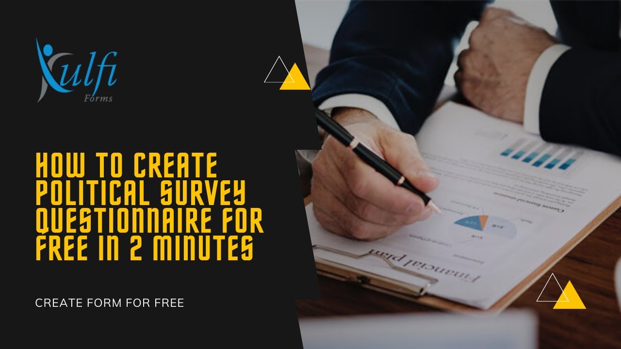 How To Create Political Survey Questionnaire | Free Survey Form | Profiling Survey