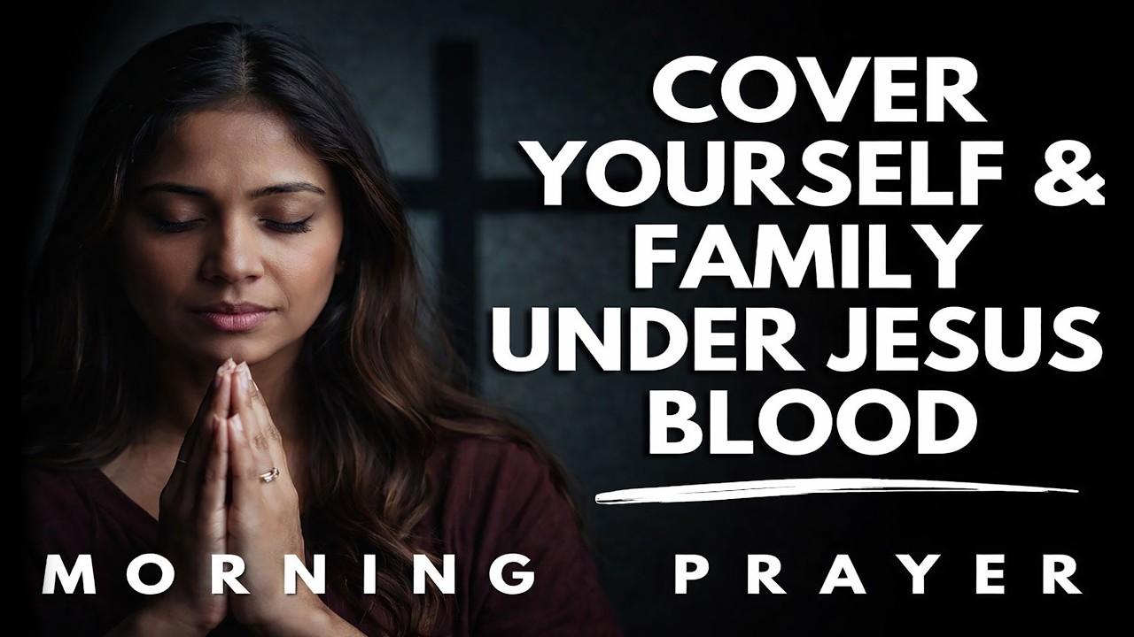 Pray This Today to Cover Yourself and Your Family with the Blood of Jesus Christ | Morning Prayer