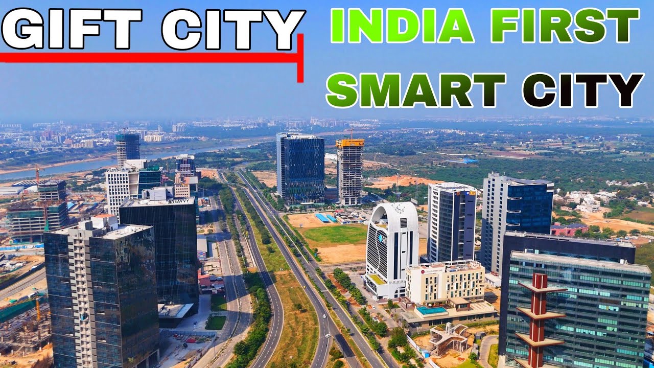 India First Smart City / Gift City Letest Update November 2024 📍 (GANDHI NAGAR GUJARAT) 4KHD