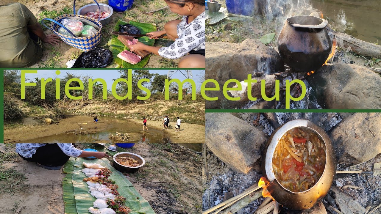 Perfect weather for a picnic spend time with friends 