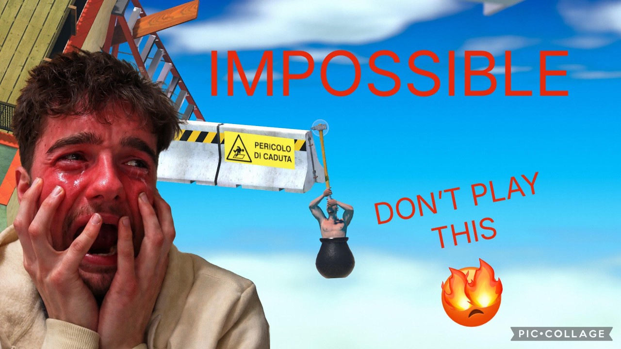 I'M GOING TO DELETE THIS GAME! Getting Over It Pt.  2