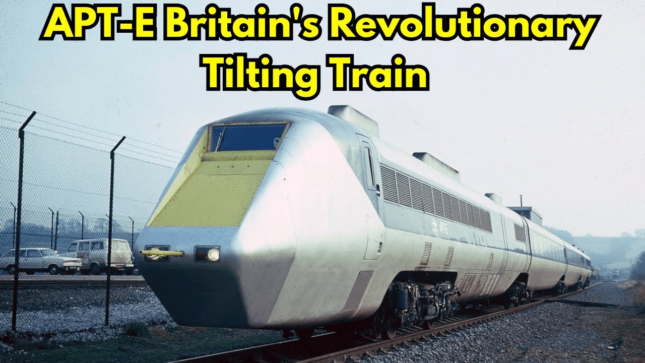APT-E: Britain's Revolutionary Tilting Train That Changed Rail Travel Forever! #apt #scrapped #fyp