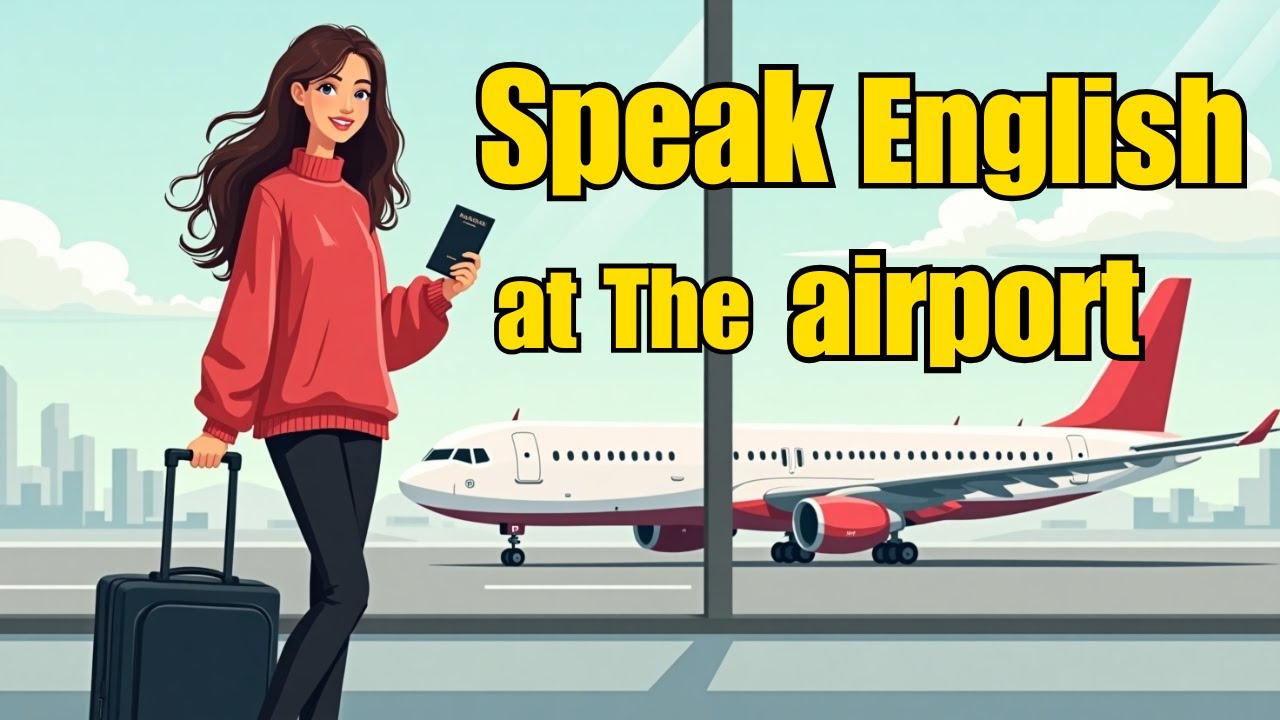 Speak English at the airport | Learn English with Podcast Conversation | Graded Reader | Podcast