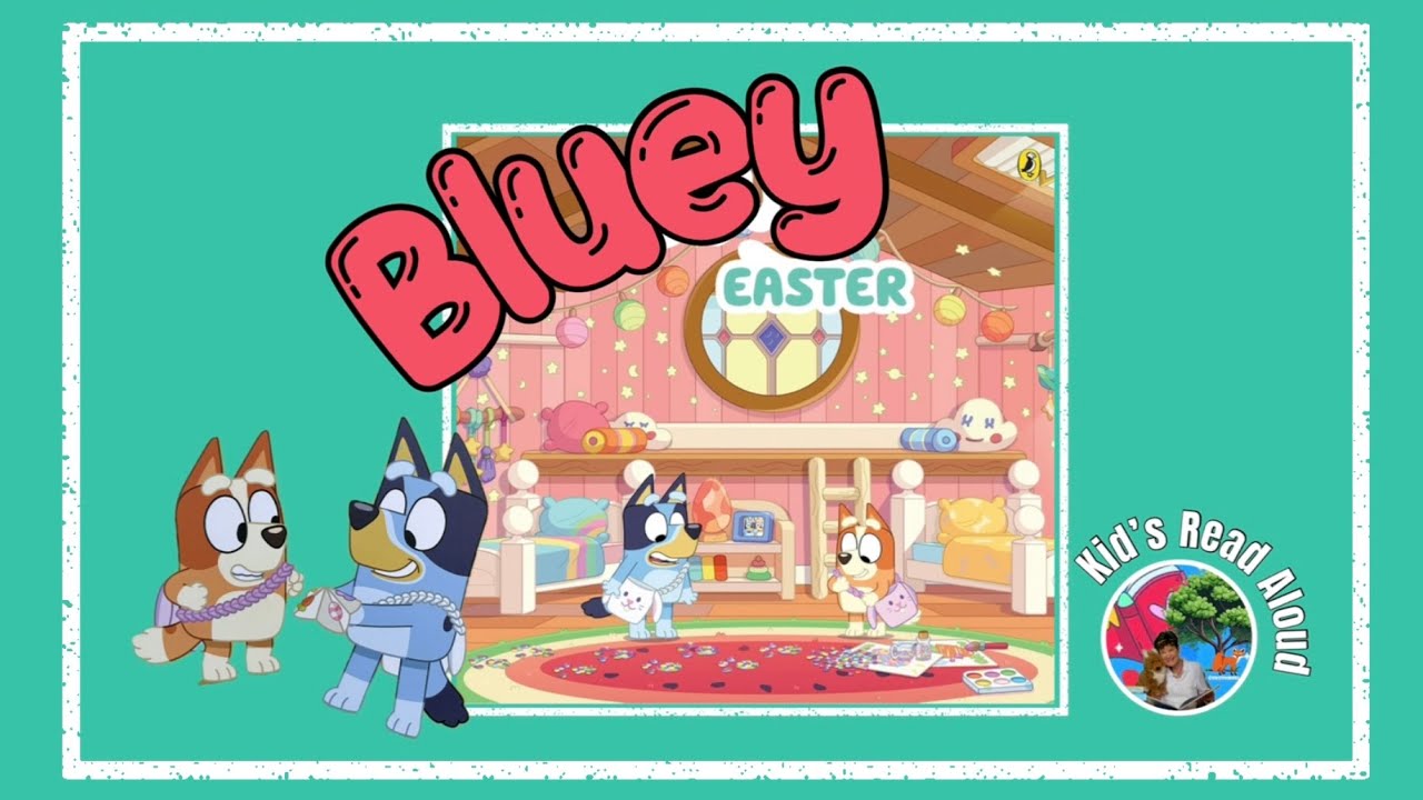 Bluey - 🐰Easter Surprise🤗 Bluey & Bingo solve 🐾 clues🔍on their biggest Easter🐣 Egg Adventure Ever! 🐇