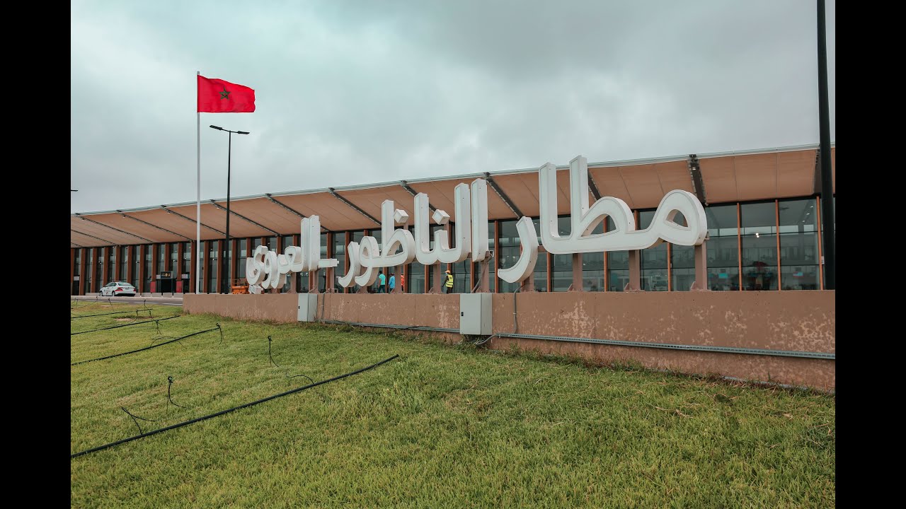 اكتشفوا جمالية مطار الناظور العروي الجديد