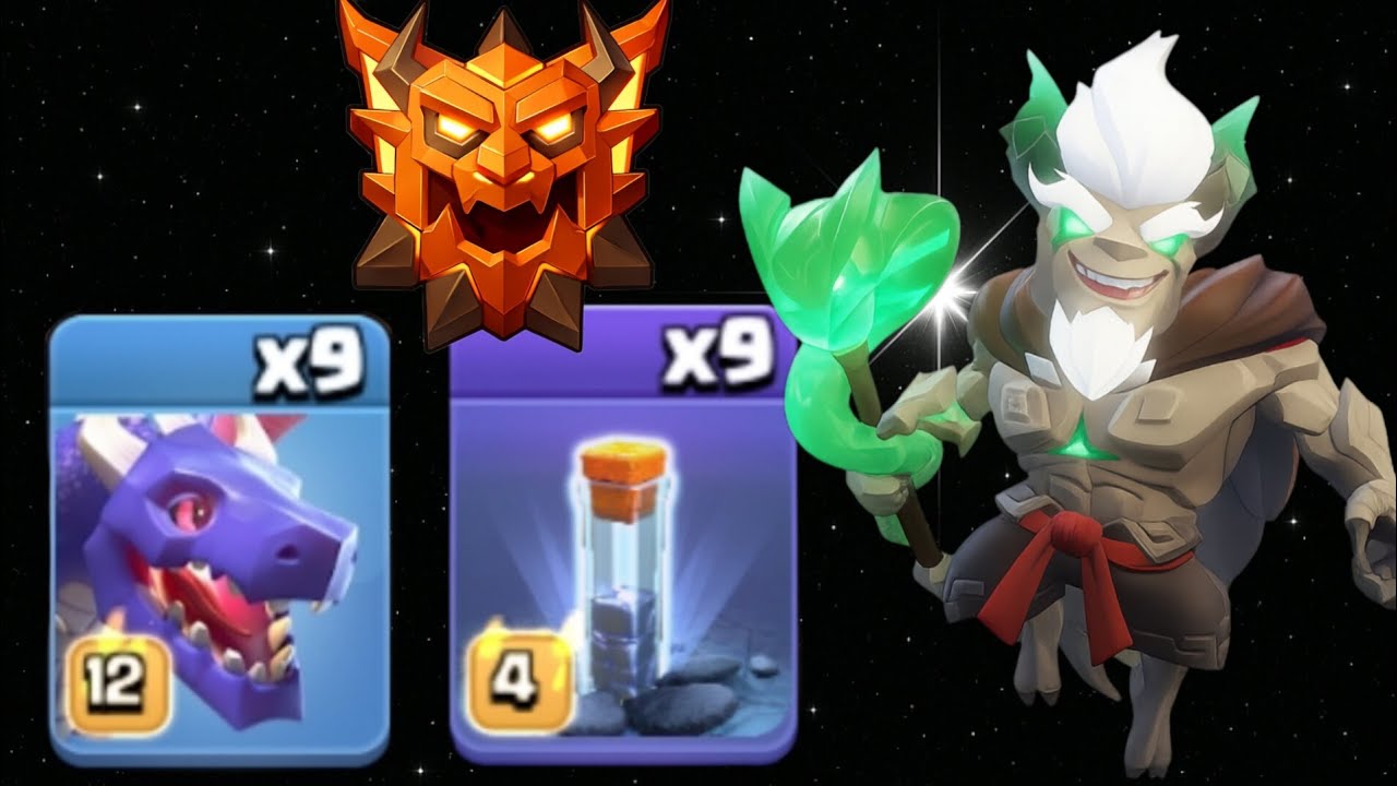  Town Hall 18 Clash of Clans Attacks with Dragon & Totem Spell Strategy Today