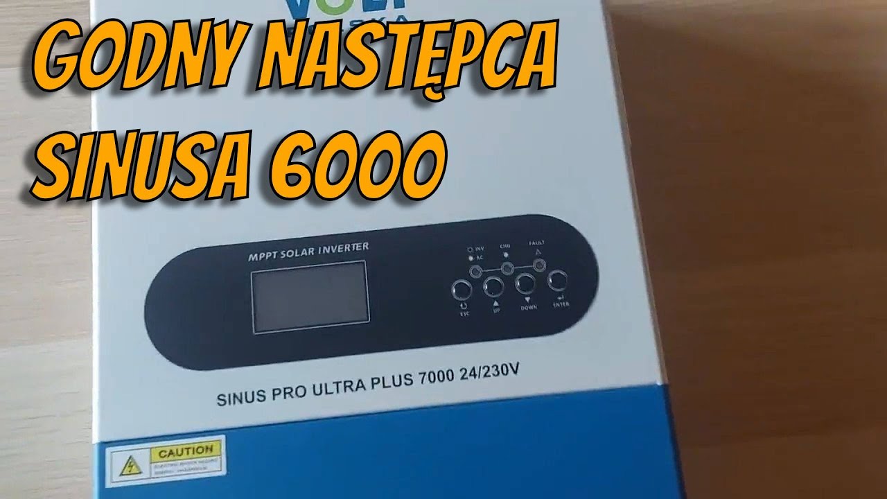 Zakupiłem i prezentuję nowy inwerter Volt Sinus Pro Ultra Plus 7000