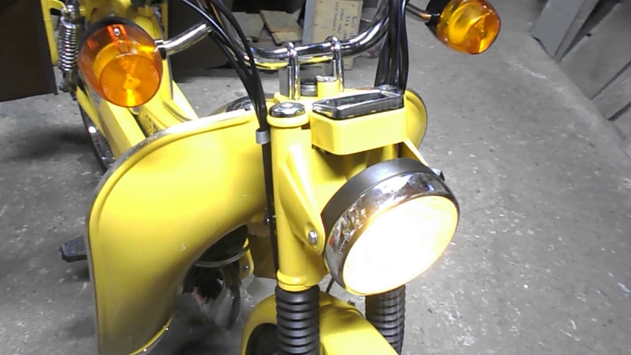 Mobylette Motob&eacute;cane 88LCM ex La Poste restauration termin&eacute;e