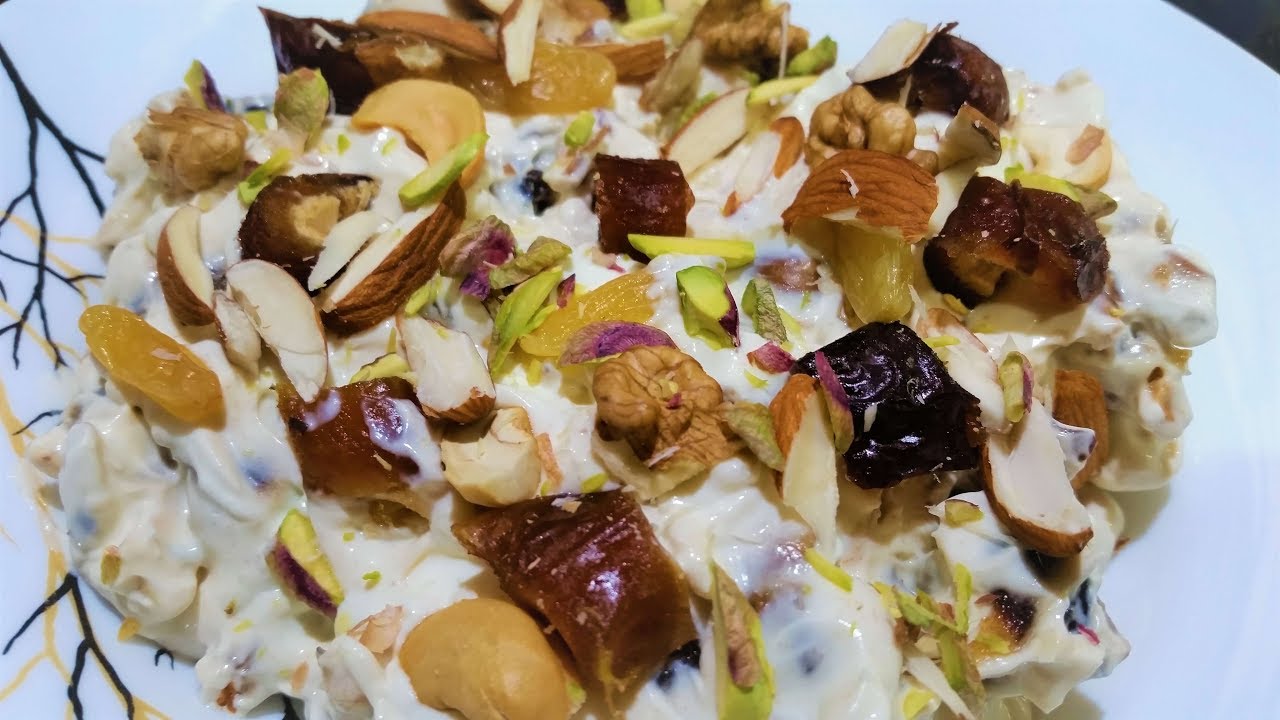 Creamy Dates Dessert Recipe I Dessert With Dates and Nuts I Best Date Recipes I Cook With Shaheen