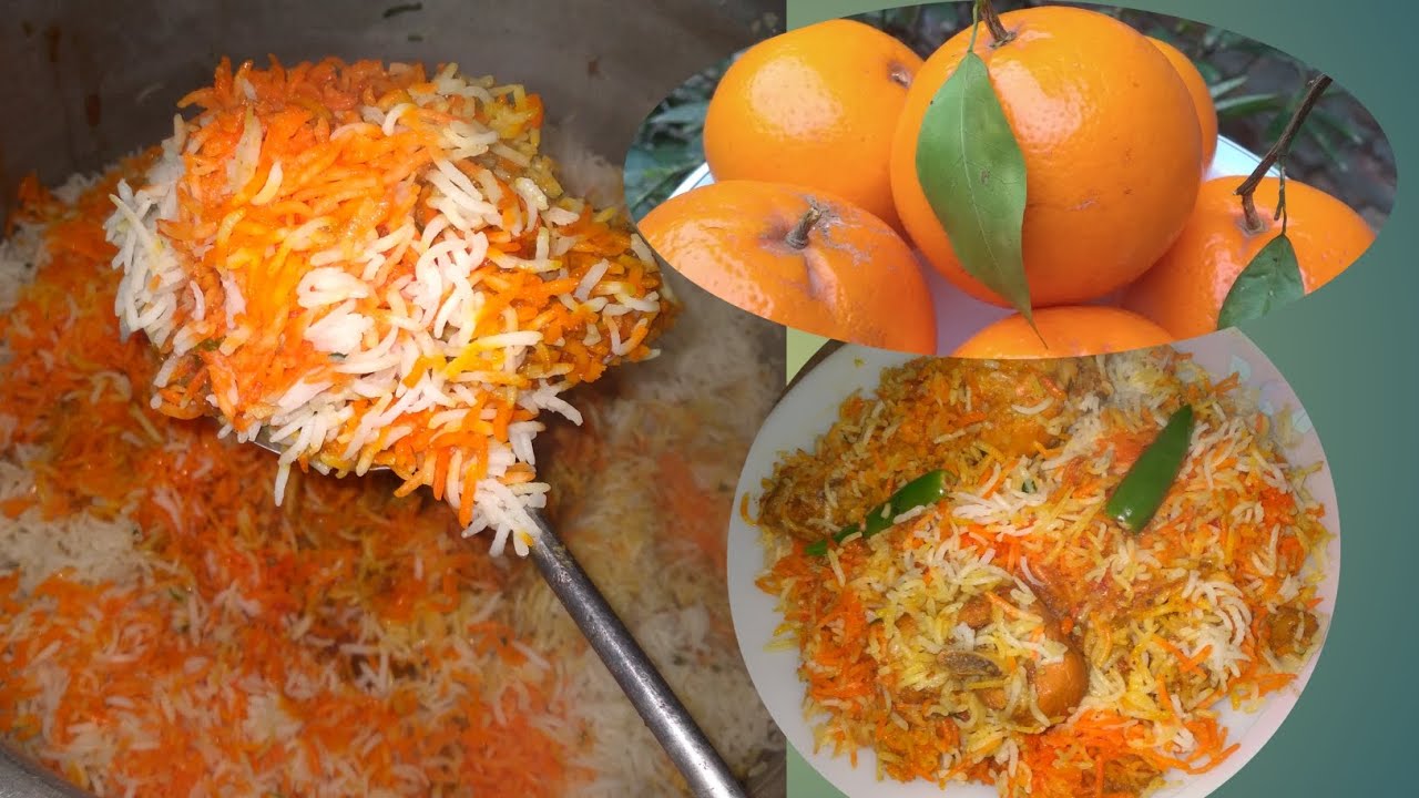 Authentic Pakistani Chicken Biryani Recipe |Orange Biryani🍊 by Samra Hashmi @cookingwithpeace 