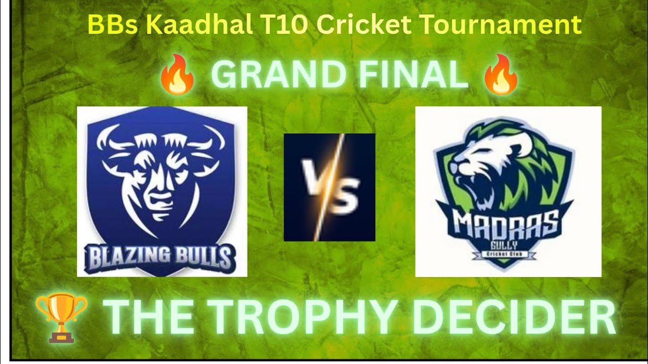 Blazing Bulls vs MGCC – 🏆 The Trophy Decider | Grand Final Highlights | Tennis Ball Cricket #cricket