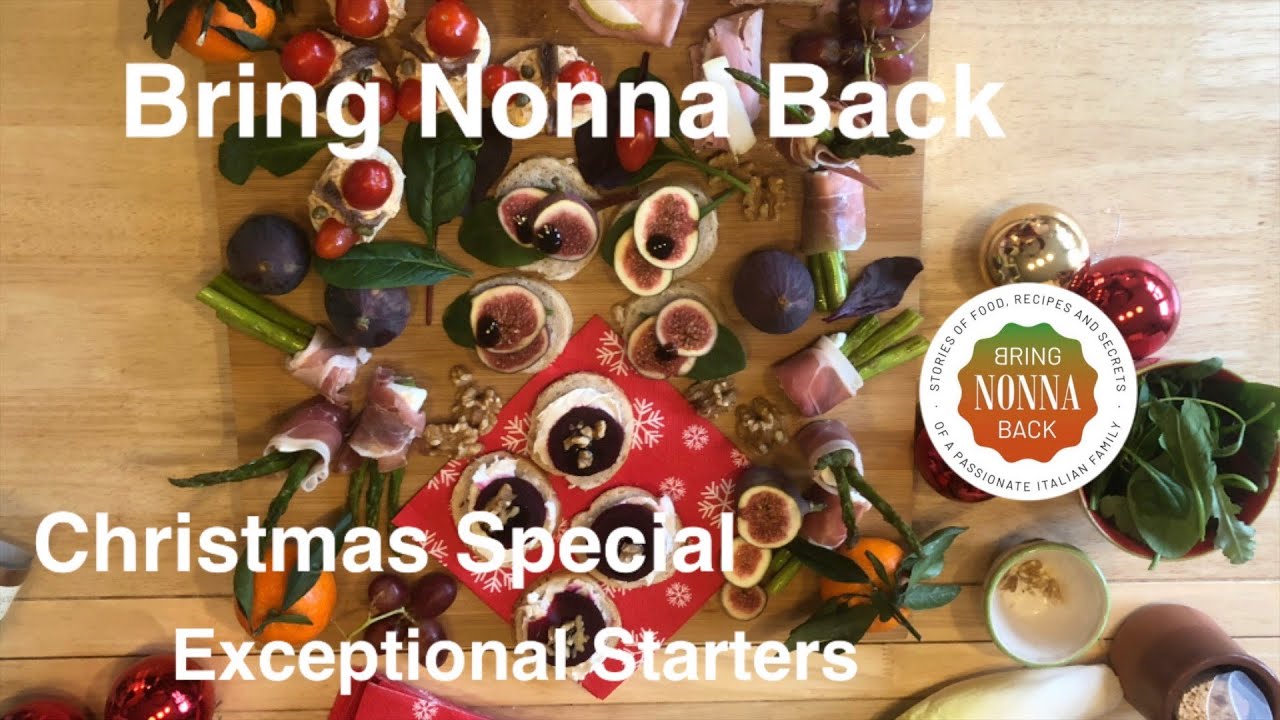 Christmas Dinner Exceptional Starters - ANTIPASTI