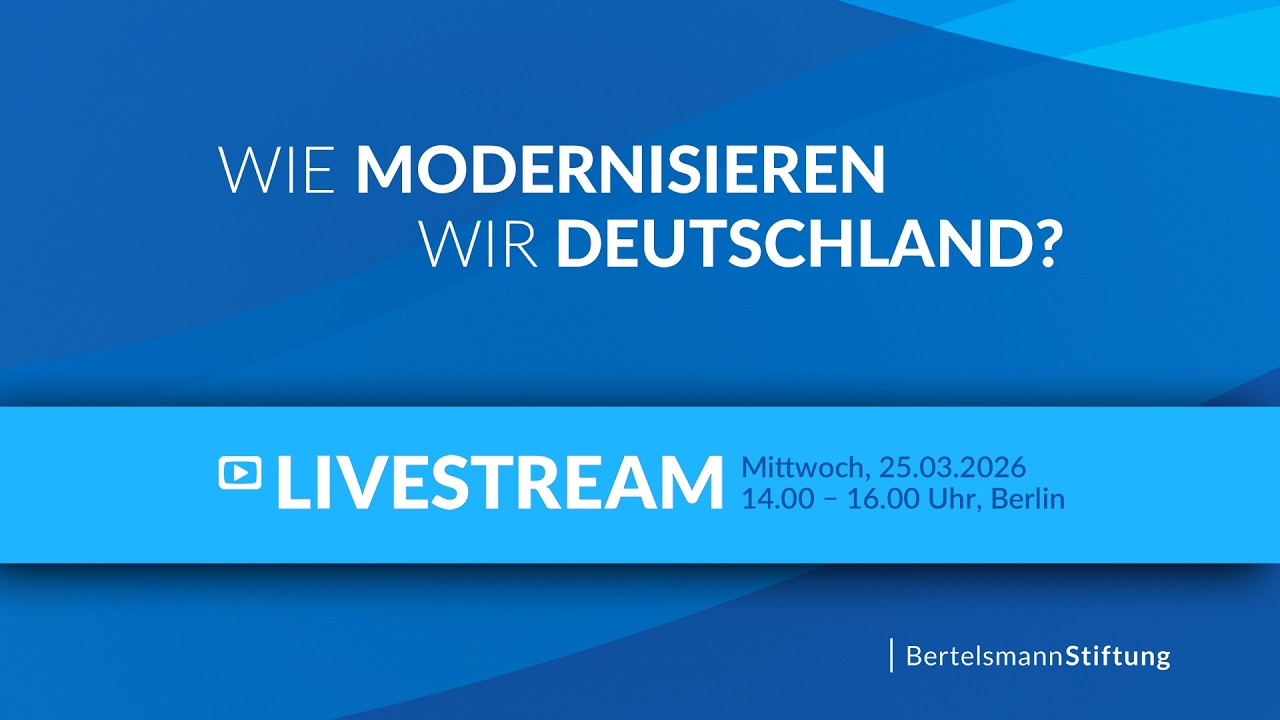 Wie modernisieren wir Deutschland? | Rede von Vizekanzler Lars Klingbeil & Diskussion