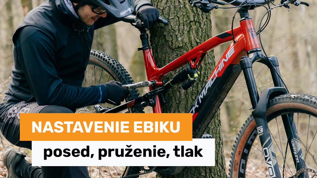 Nastavenie ebiku - posed, pruženie, tlak, kontrola