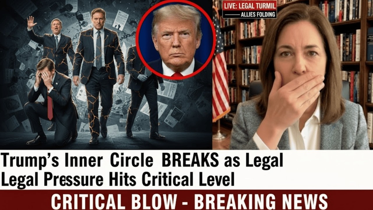Trump’s Inner Circle BREAKS as Legal Pressure Hits Critical Level