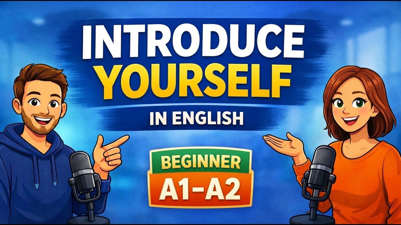 Introduce Yourself in English (Beginner) | Simple Real-Life Practice + Dialogues