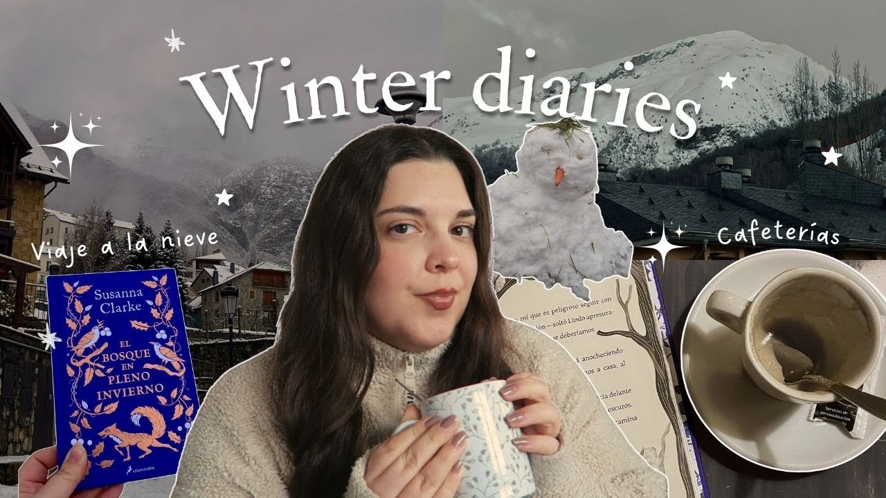 Introvert vlog ❄️🕯️ Leyendo en la nieve y propósitos lectores