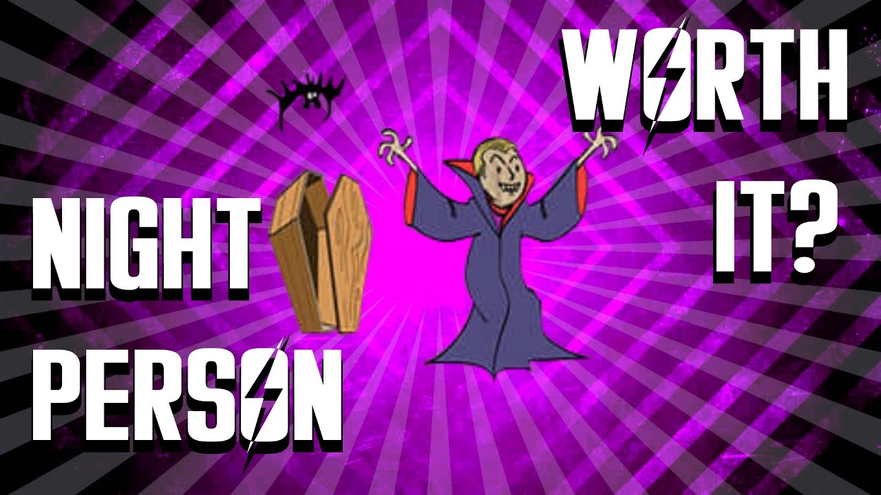 Fallout 4 - Night Person Perk - Is It Worth It?