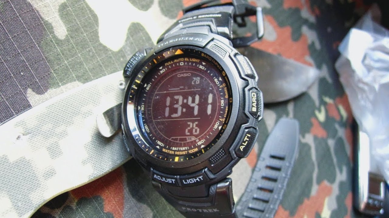 Casio ProTrek PRG-110Y - Unboxing и Первый взгляд на часы серии Протрек