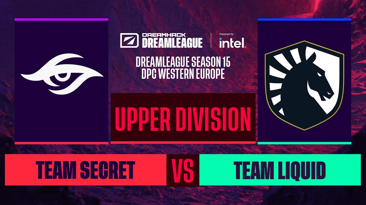 Dota2 - Team Secret vs. Team Liquid - Game 1 - DreamLeague S15 DPC WEU - Upper Division