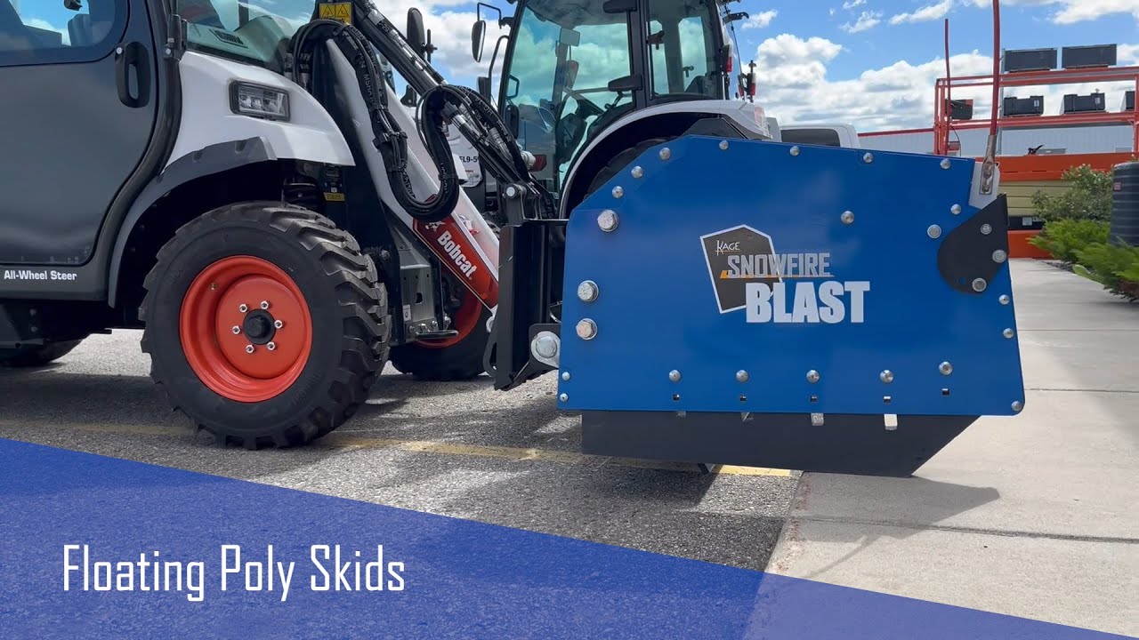 SnowFire BLAST Pusher for Bobcat Equipment