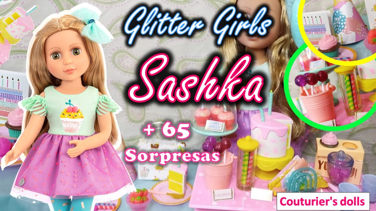 Mi primera Glitter Girls con más de 65 accesorios de fiesta / Sashka/ Español / Couturier's dolls