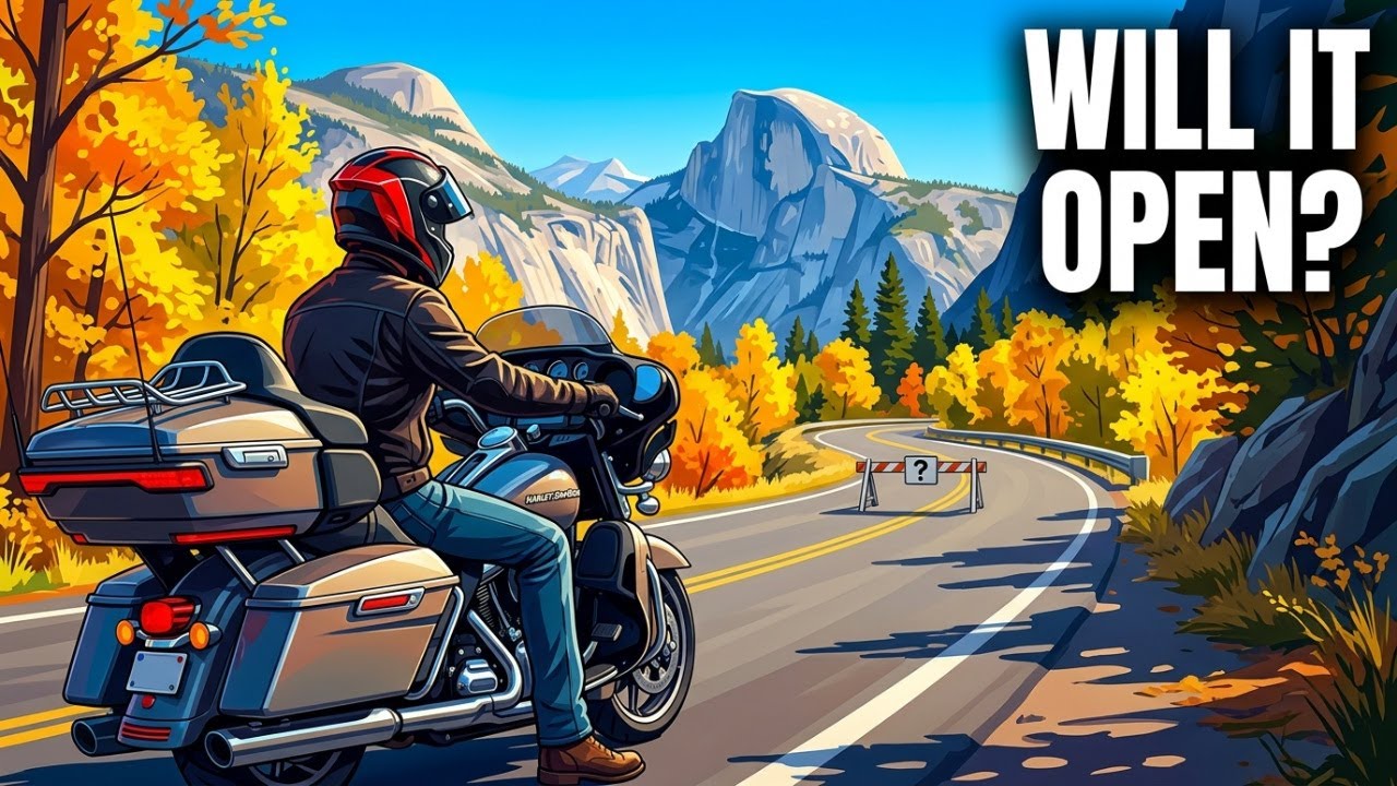 Motorcycling USA Yosemite Tioga Road in Autumn?