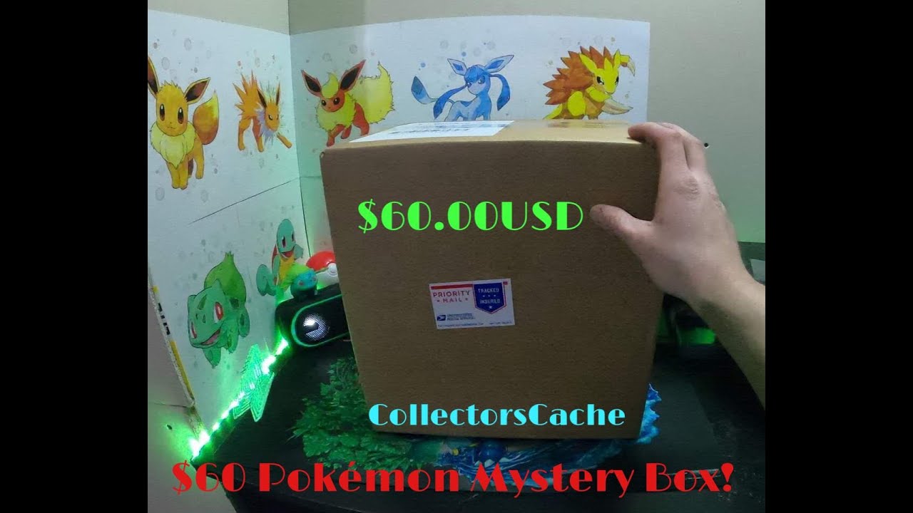 Collectors Cache Pokemon Mystery Box Opening!