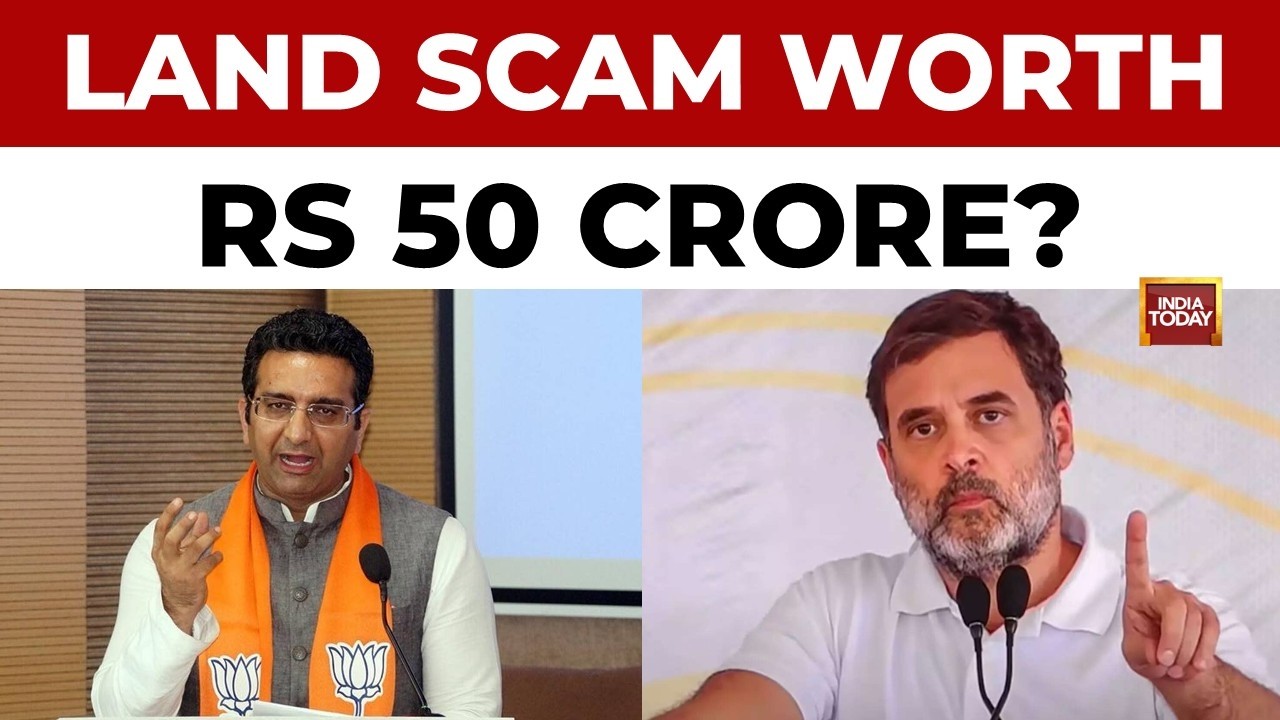Gaurav Bhatia Alleges Land Scam Against Siddaramaiah Govt | BJP | Congress