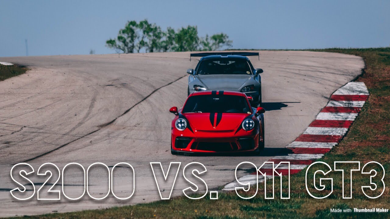 Honda S2000 Vs. Porsche 911 GT3 Track Battle! & First Time in Legends Race Car