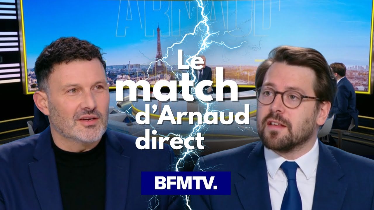 XAVIER IACOVELLI SUR BFM TV | LE MATCH D'ARNAUD DIRECT