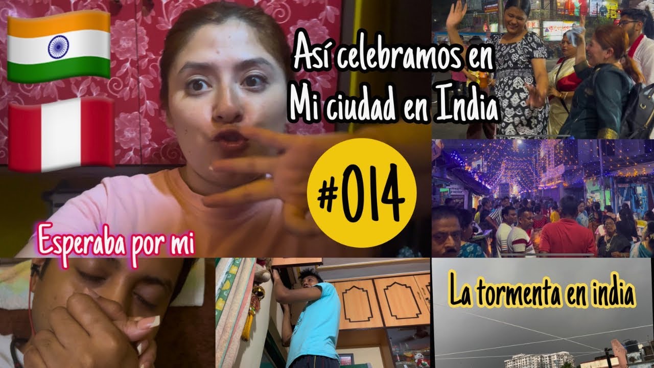 Nuestra vida diaria en INDIA +Familia Peruana Hindu- NaniyPari ❤️
