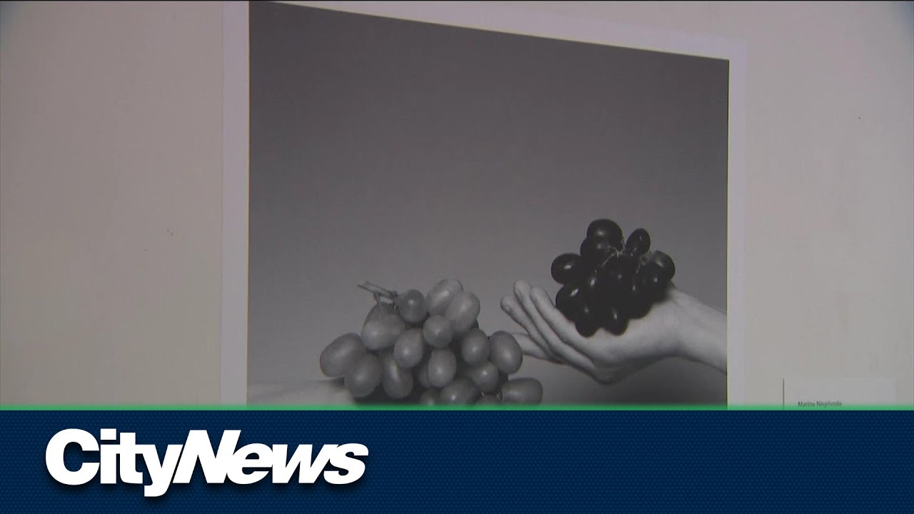 Ukrainian evacuee’s portrait series features Montreal immigrants