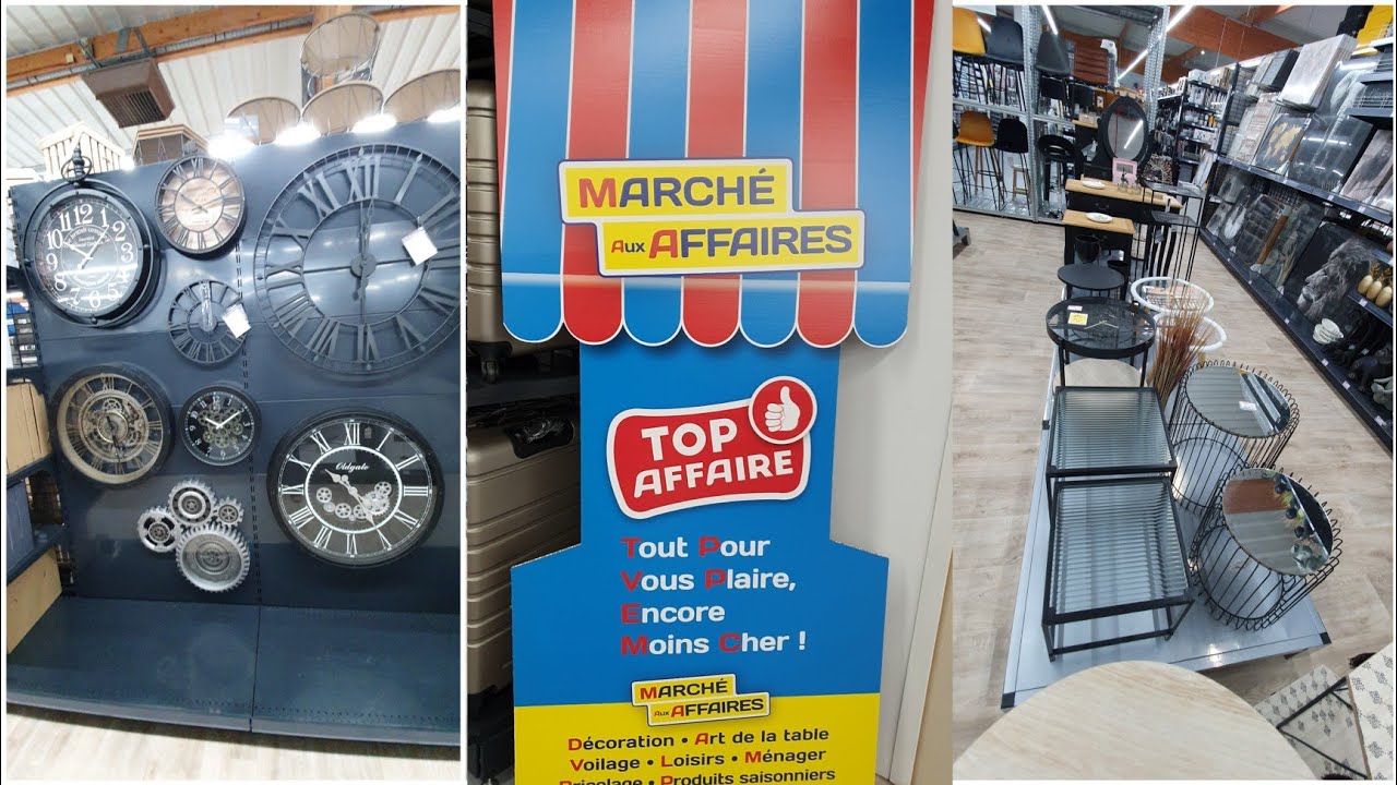 LE MARCHÉ AUX AFFAIRES - VISITE EN AVANT PREMIÈRE -18 AOÛT 2021