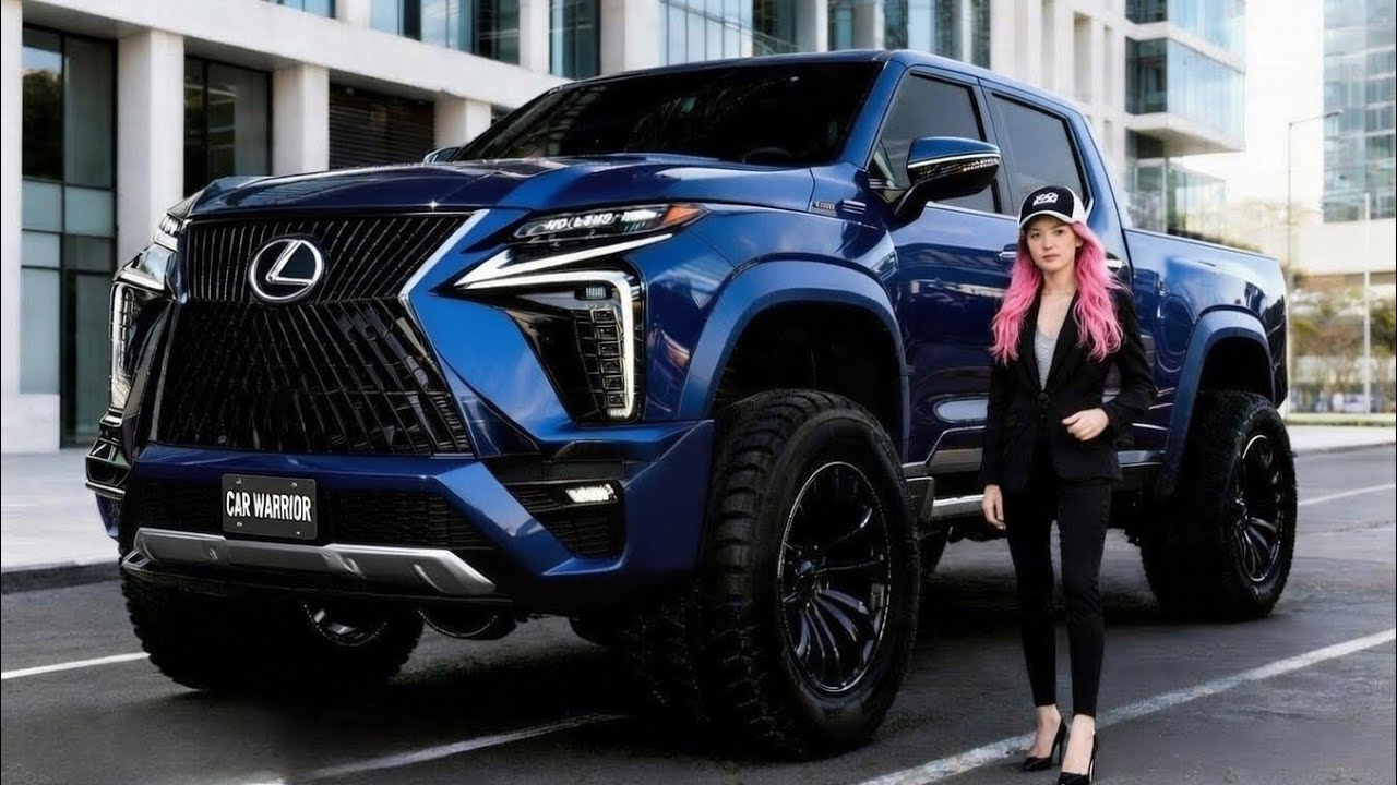 Пикап Lexus LX1000 2027 года | Роскошный пикап, мощные характеристики и премиальный дизайн