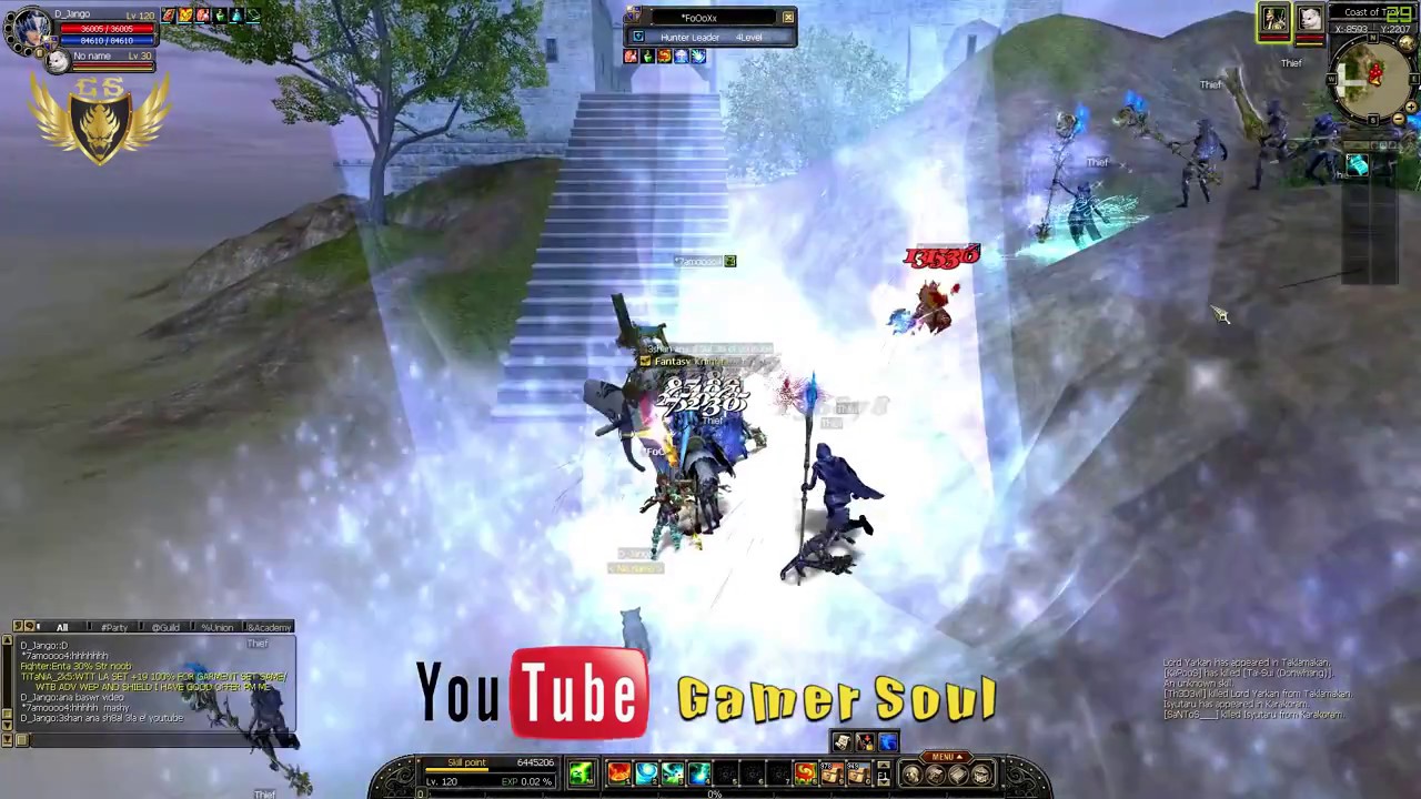 Thiefs Vs Hunters Trade 5 Star - Silkroad Online Private Server Gameplay HD