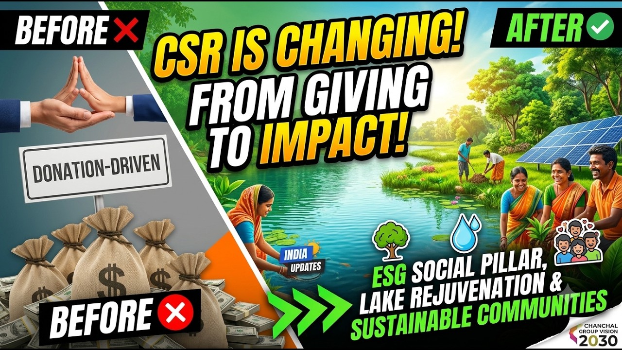 CSR in India is Changing! | ESG Social Pillar, Impact Assessment & Sustainable Communities Explained