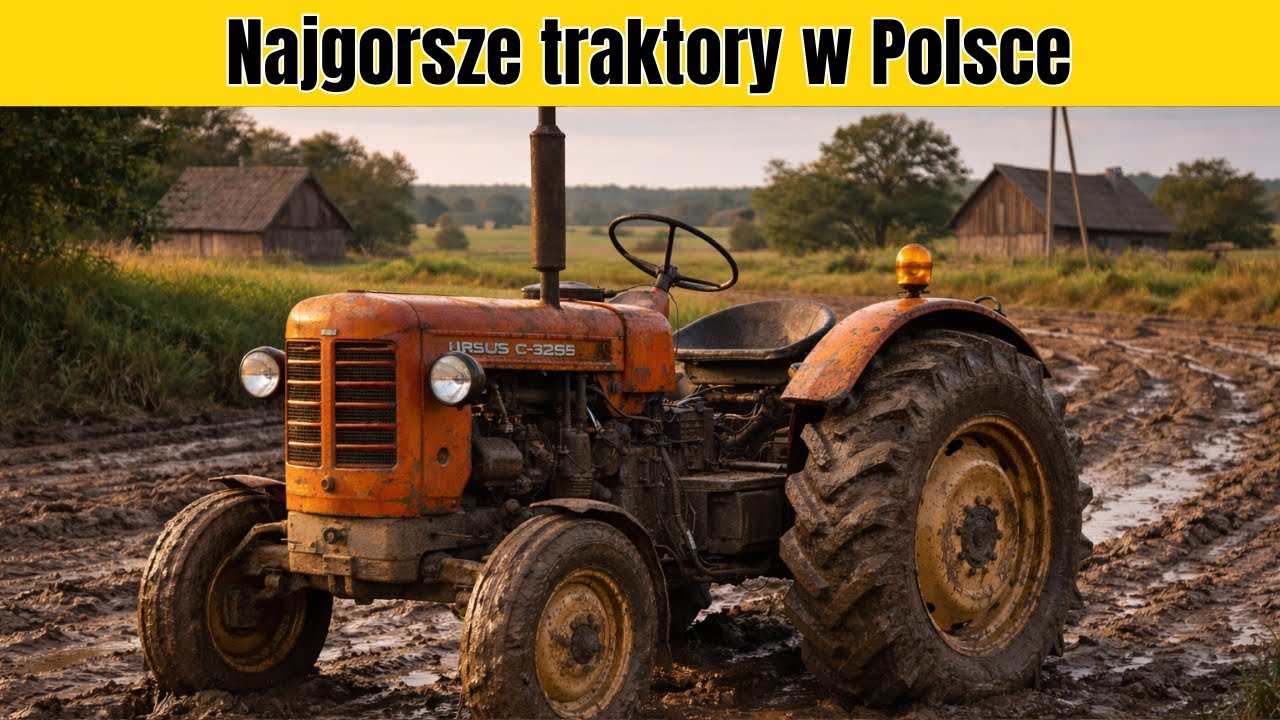 5 najgorszych ciągników rolniczych Polskiej Rzeczypospolitej Ludowej!