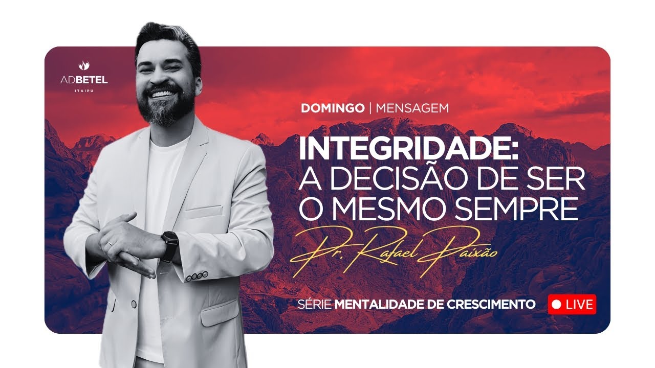 ADBETEL ITAIPU // Domingo // Pr. Rafael Paixão