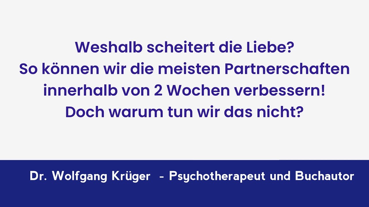 So lebt die Liebe wieder auf