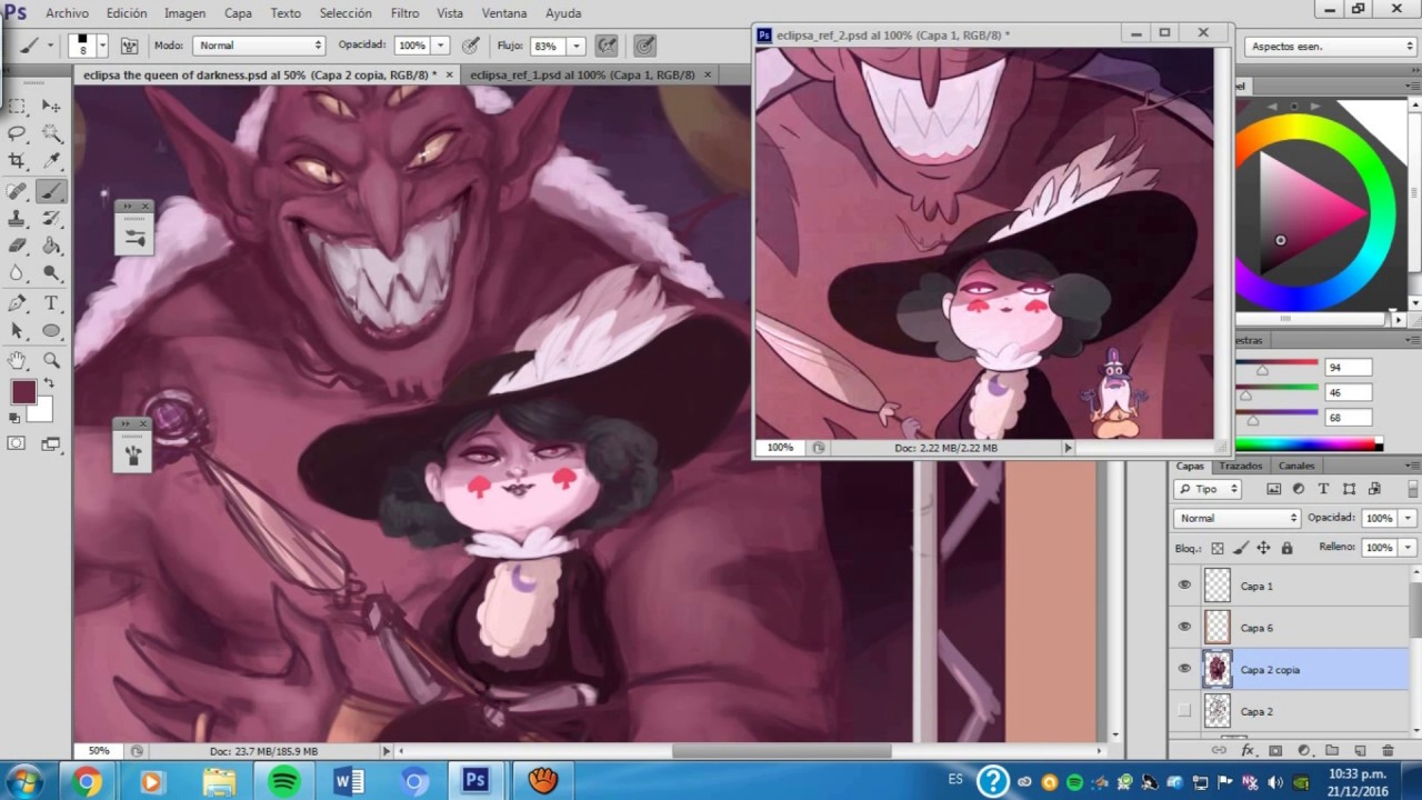 Speedpaint-Star Vs The Forces Of Evil-Eclipsa The Queen of Darkness