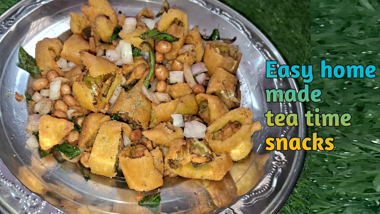 కరకరలాడే👉 కట్ మిర్చి కేవలం10ని||ల్లో రెడీ..Best&Quick evening snacks/cut mirchi in bajjistall style