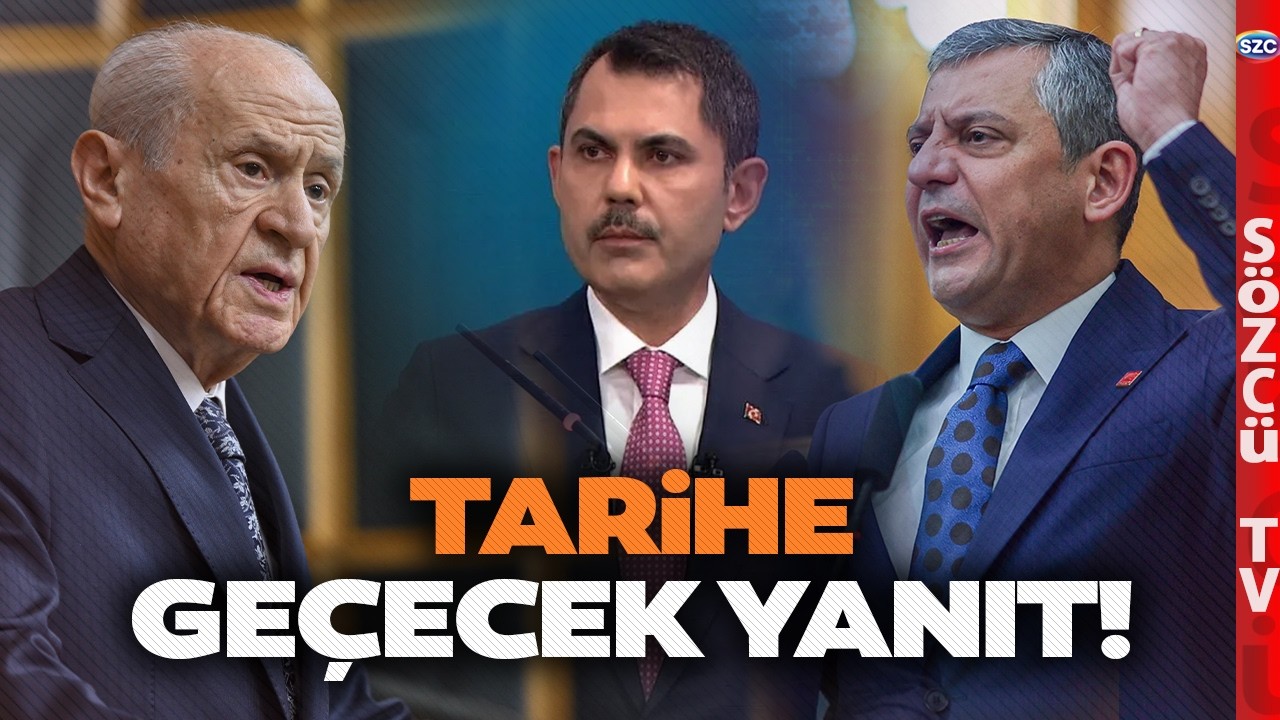Özgür Özel’den Bahçeli’ye Tarihi Rest! O Belgeleri Deşifre Etti! Murat Kurum'a Yüklendi
