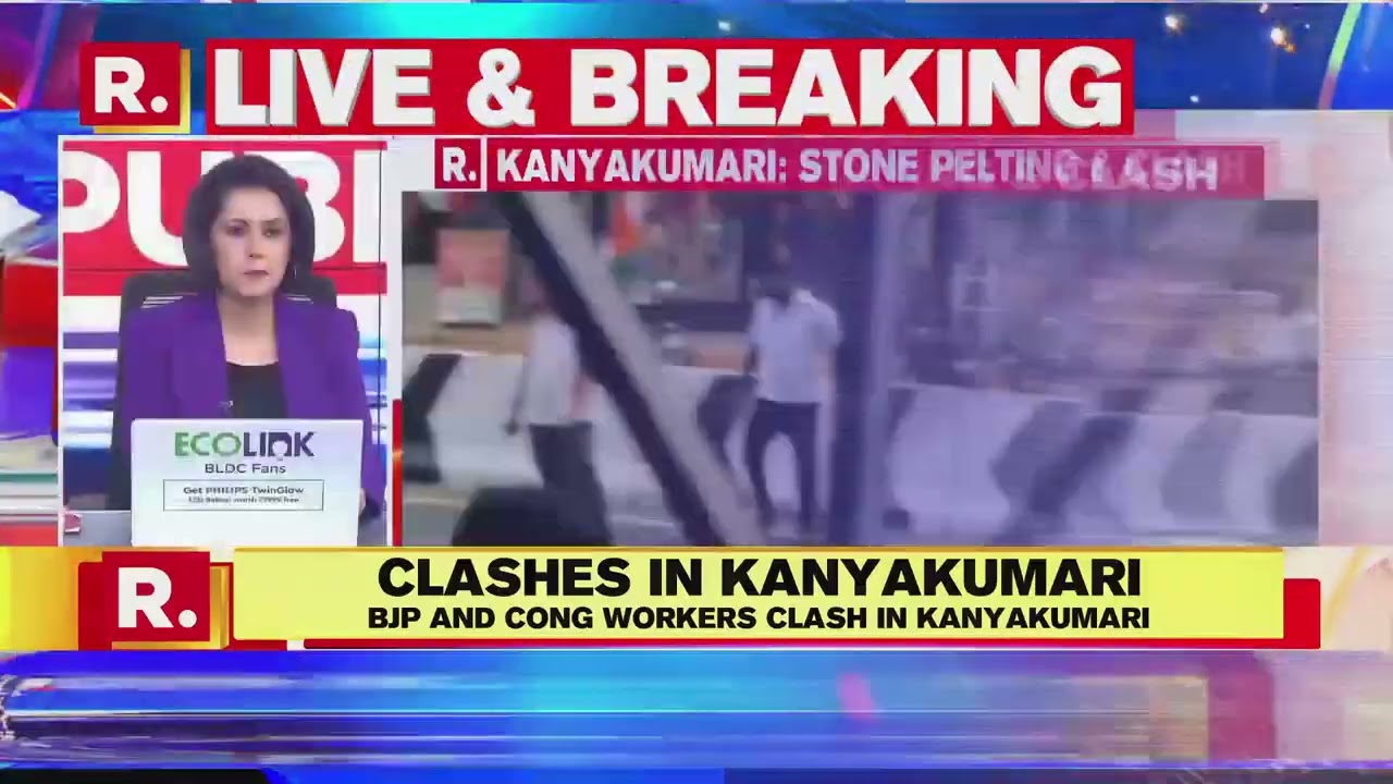 Tamil Nadu: Congress Workers Clash With BJP Cadres Over Rahul Gandhi's Disqualification
