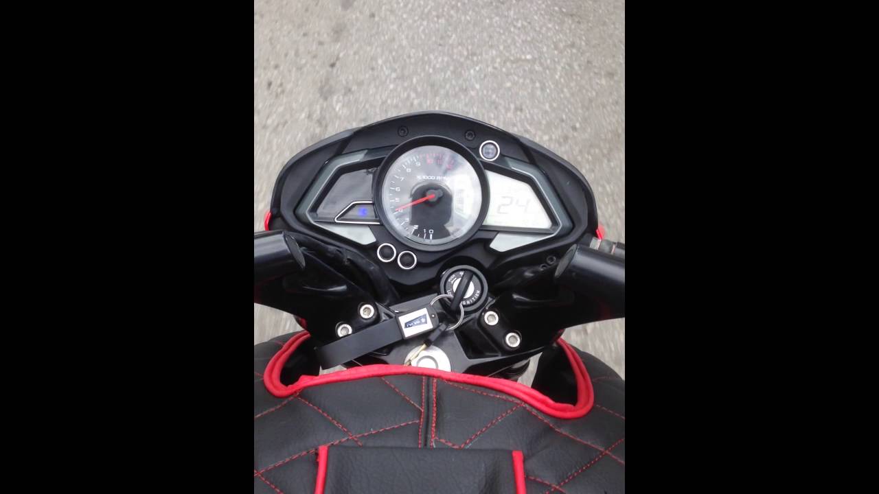 Bajaj pulsar ns150 deneme