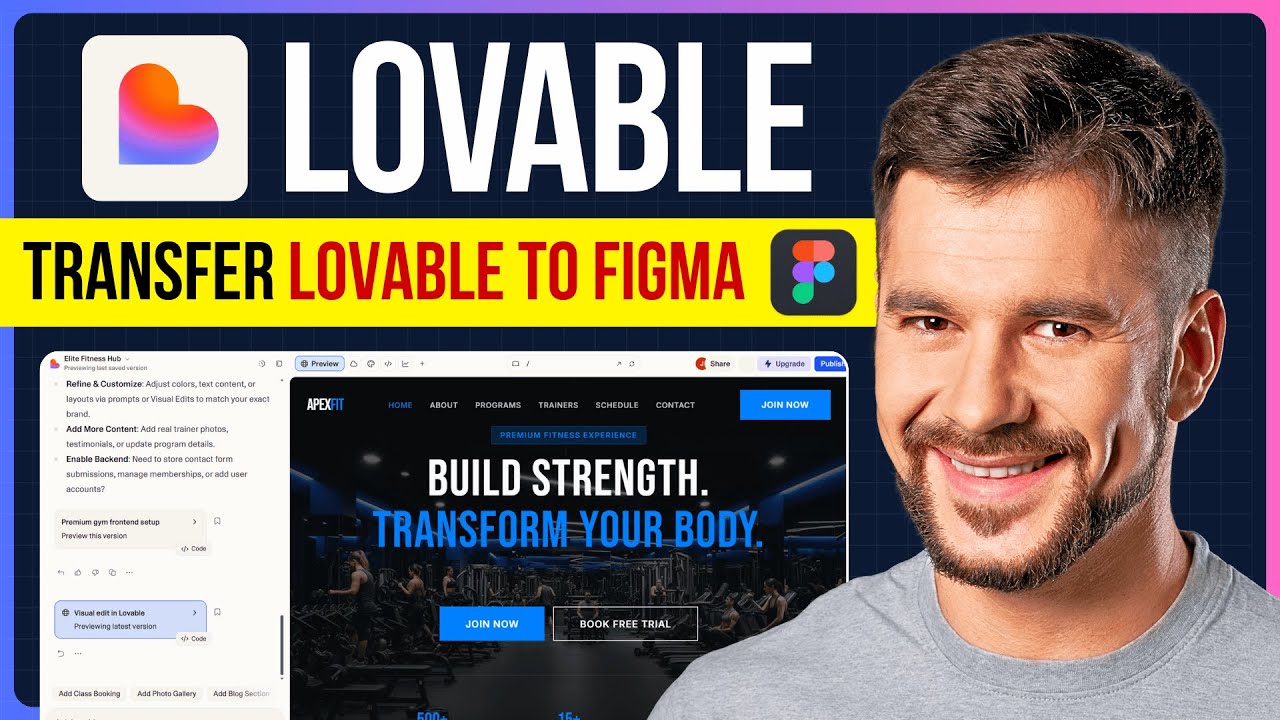 Как экспортировать дизайн из Lovable в Figma | Как перенести дизайн из Lovable в Figma