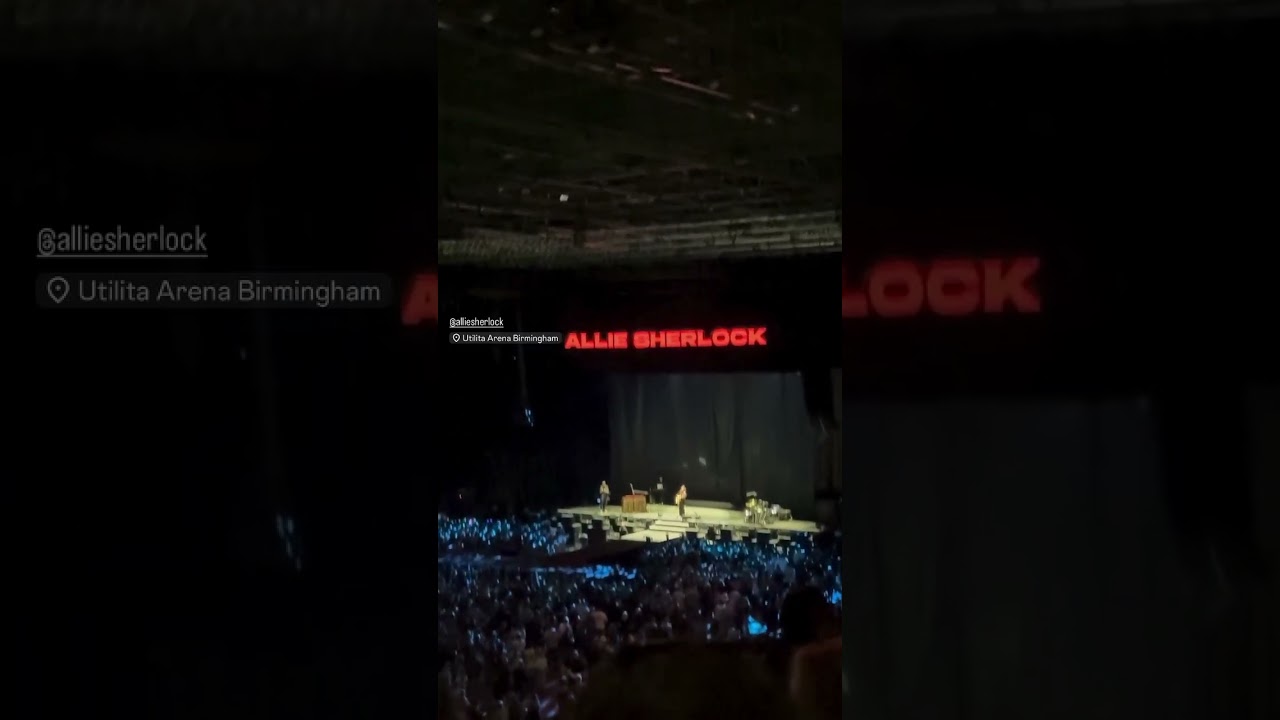 Allie Sherlock Shines at Utilita Arena Birmingham #alliesherlock #dublin #irish