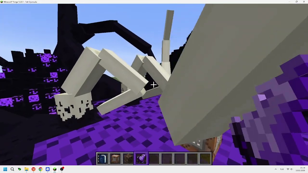 minecraft wither storm (skini sorgulamayın)